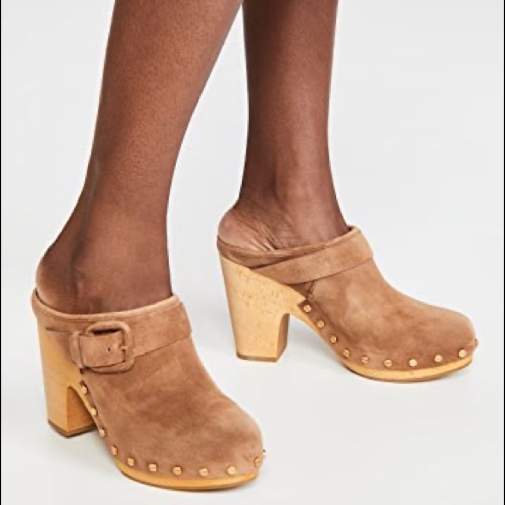 Veronica Beard Suede Clog